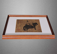 安康书画装裱配框服务案例