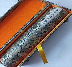 安康书画装裱案例